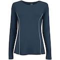 Camiseta Feminina Oxer Manga Longa Run AZUL