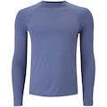 Camiseta Manga Longa Masculina Oxer com Proteção Solar UV AZUL