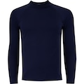 Camiseta Manga Longa Masculina Oxer com Proteção Solar UV AZUL ESCURO