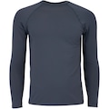 Opção de cor CINZA ESCURO de Camiseta Manga Longa Masculina Oxer com Proteção Solar UV
