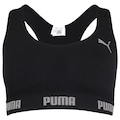 Top Fitness sem Costura Bodywear Puma com 2 Unidades - Adulto PRETO/ROSA CLA