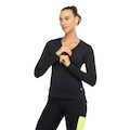 Opção de cor 1 de Camiseta Feminina Vestem Manga Longa Nassau