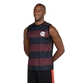 Camiseta Regata do Flamengo Masculina Braziline Interaction PRETO