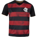 Camiseta do Flamengo Infantil Brains Braziline VERMELHO/PRETO