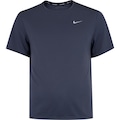 Camiseta Masculina Nike Manga Curta com Proteção UV Miler AZUL ESCURO