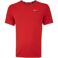 Camiseta Masculina Nike Manga Curta com Proteção UV Miler VERMELHO