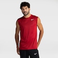 Opção de cor VERMELHO/BRANCO de Camiseta Regata Masculina Nike Dri-Fit Legend