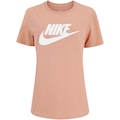 Camiseta Feminina Nike Manga Curta Sportswear Essential Icon ROSE GOLD