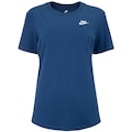 Camiseta Feminina Nike Manga Curta Sportswear Club AZUL