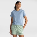 Camiseta Feminina Nike Manga Curta Sportswear Club AZUL CLA/AZUL