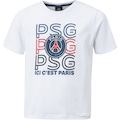 Camiseta PSG Infantil Manga Curta Premiere Ca BRANCO