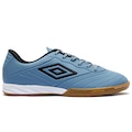 Chuteira Futsal Adulto Umbro Tocco III Club AZUL CLARO/PRETO