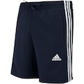 Bermuda adidas Masculina Chelsea 3 Listras AZUL ESC/BRANCO