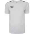 Camiseta Masculina Umbro Manga Curta Tradicional Tape BRANCO
