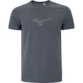 Camiseta Masculina Mizuno Manga Curta Lifestyle CINZA ESCURO