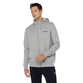 Jaqueta de Moletom Masculina Mizuno com Capuz Zipper CINZA