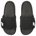 Chinelo Slide Nike Offcourt Adjust - Adulto PRETO/BRANCO