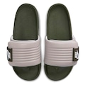 Chinelo Slide Nike Offcourt Adjust - Adulto CINZA/VERDE ESC