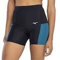 Opção de cor PRETO de Bermuda Feminina Mizuno Soul Fit New