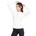 Camiseta Feminina Fila Manga Longa Thermo Slim BRANCO
