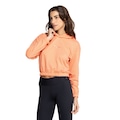 Blusa Cropped Feminina Fila Letter LARANJA CLARO