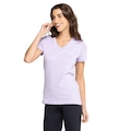 Camiseta Fila Manga Curta Basic Feminina ROXO CLARO