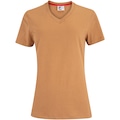 Camiseta Feminina Fila Manga Curta Basic CARAMELO
