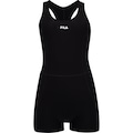 Macaquinho de Hidroginástica Feminino Fila Long Tri PRETO