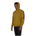 Blusão Masculino adidas com Capuz Love Brand MARROM