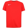 Camiseta Infantil Nike Dri-Fit Manga Curta Park VII VERMELHO