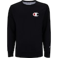 Blusão Masculino Champion Gola Careca Logo C Ink PRETO