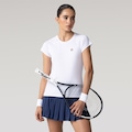 Camiseta Fila Tennis Básica - Feminina BRANCO/BRANCO