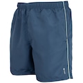 Bermuda Masculina Oxer Training 7" Tecido Plano AZUL