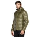 Jaqueta Masculina adidas com Capuz Outdoor Vari VERDE ESCURO