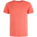 Camiseta Masculina Oxer Manga Curta Malha Mescla Basic LARANJA