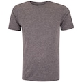 Camiseta Masculina Oxer Manga Curta Malha Mescla Basic ROXO ESCURO