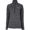 Camiseta Feminina Under Armour Manga Longa Tech PRETO MESCLA