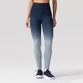 Calça Legging Feminina Oxer Cós Alto Degradê AZUL/AZUL CLARO
