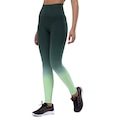 Calça Legging Feminina Oxer Cós Alto Degradê VERDE/VERDE CLA