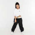 Blusa Cropped Feminina Puma Classics Oversized BRANCO