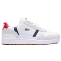 Tênis Lacoste T-Clip 0120 2 Sma New - Masculino BRANCO/MARINHO/VERME