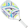 Raquete de Beach Tennis Shark Tour 2023 BRANCO/ROXO