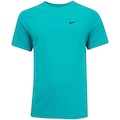 Camiseta Masculina Nike Manga Curta Dri-Fit UV Hyverse AZUL CLARO