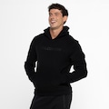 Blusão Masculino Salomon com Capuz Fleece Polar LT PRETO