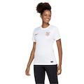 Camisa do Corinthians I 23 Torcedor - Feminina BRANCO/PRETO