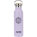 Garrafa Térmica Acte Tampa de Bambu - 600 ml LILAS