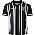 Camisa do Atlético-MG I 23 adidas - Infantil PRETO/BRANCO