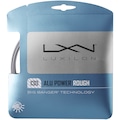 Corda para Raquete de Tênis Wilson Lux Alu Power Rough 130 - 12,2 Metros PRETO