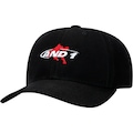 Boné And1 Aba Curva Strapback Acstman An031 - Adulto PRETO