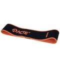 Faixa Elástica Resistance Band ACTE Sports Intensidade Médio PRETO/LARANJA ESC